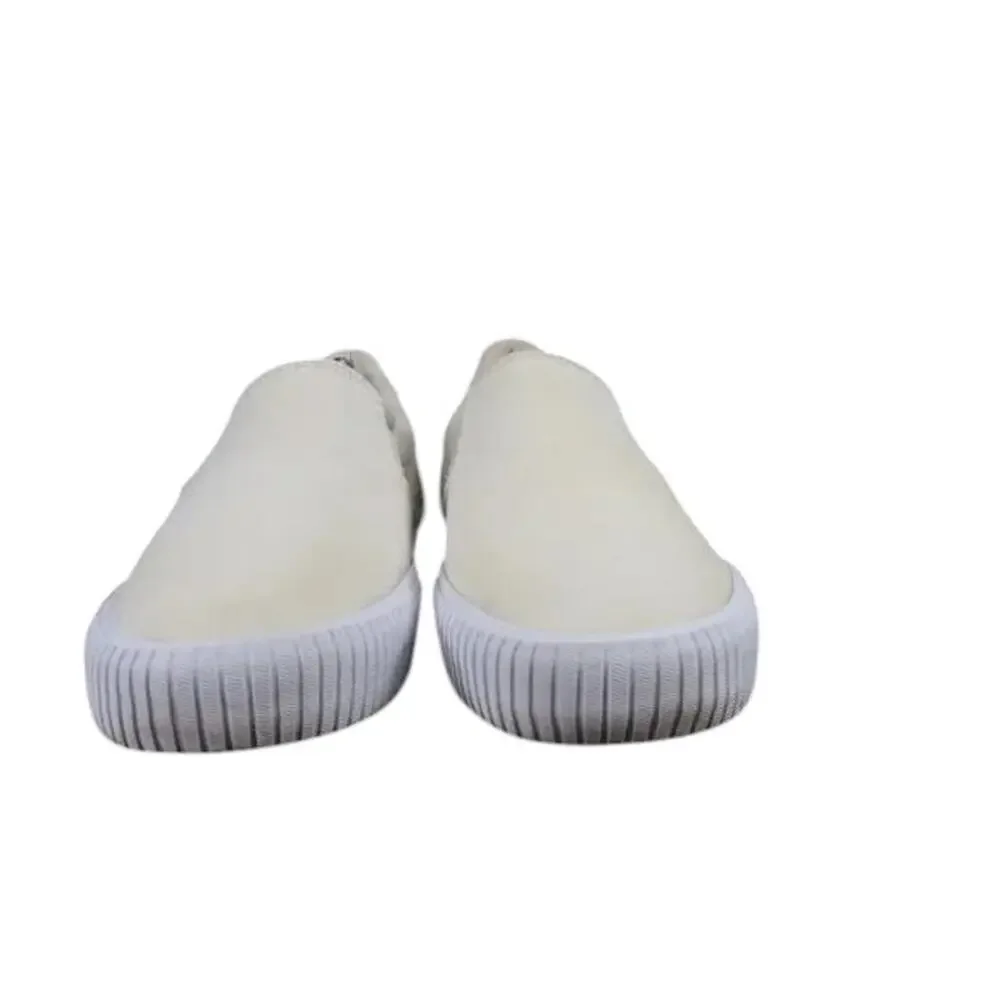 Levis Shoes Mens 9.5 Sneakers Lance Slip On Trainer Casual White Lifestyle Flat
